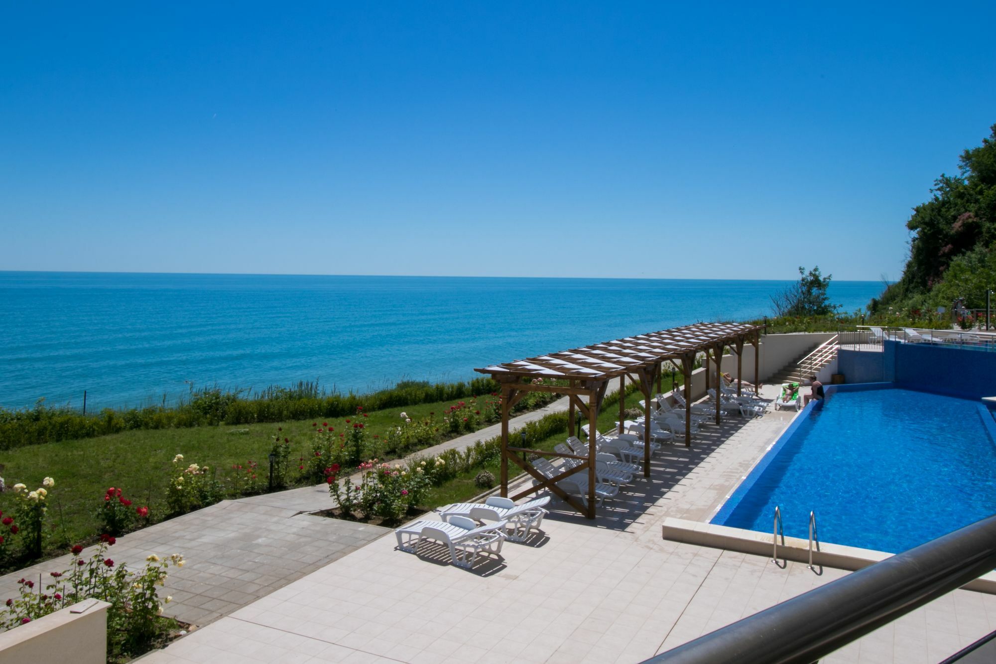 Byala Vista Cliff Apartments Экстерьер фото