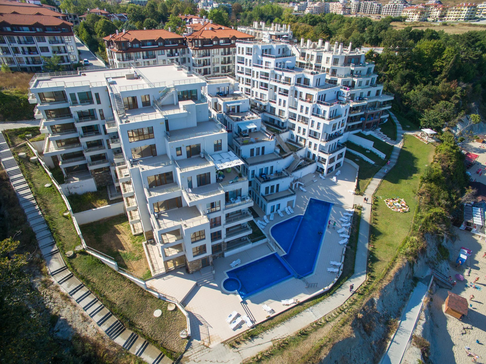 Byala Vista Cliff Apartments Экстерьер фото
